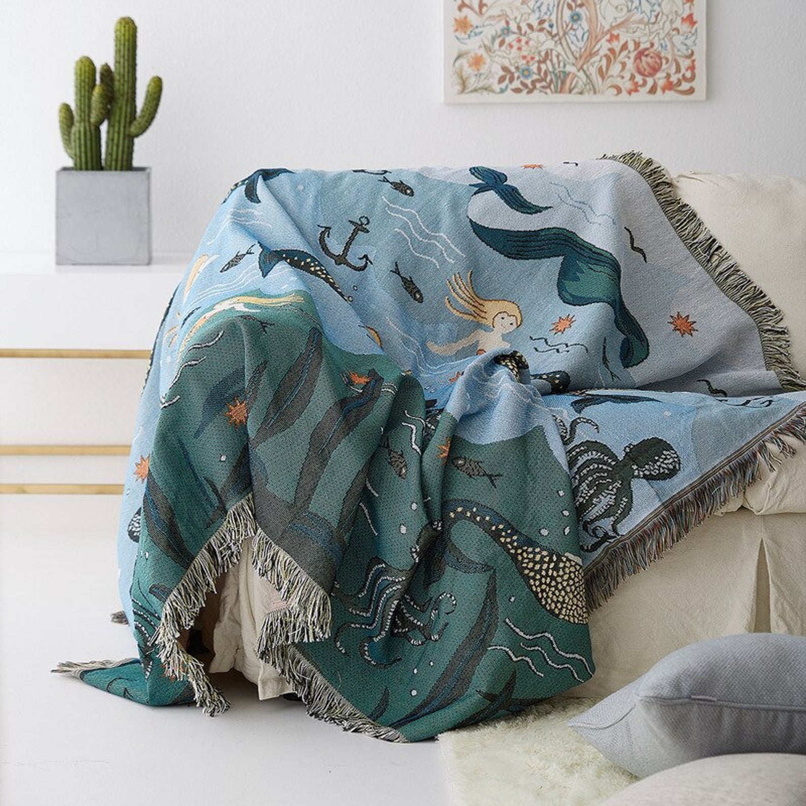 Mermaid throw online